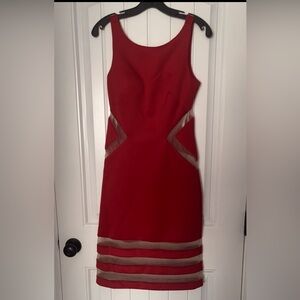 Terani Couture #1611P0003 Red size 6